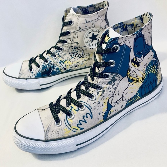 Converse Chuck Taylor x DC COMICS BATMAN High Top Sneakers - Picture 10 of 13